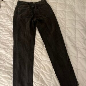 BDG Women’s Dark Gray/Black Mom Jeans